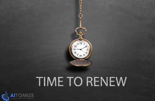 Dashboard voor verlengingsmeldingen